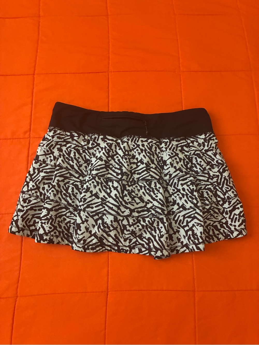 Lululemon Skort Womens 6 Multicolor Athletic Gym & Running Casual